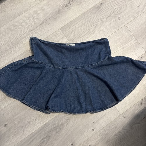 Jeansrock tellerrock linie - tellerrock, a