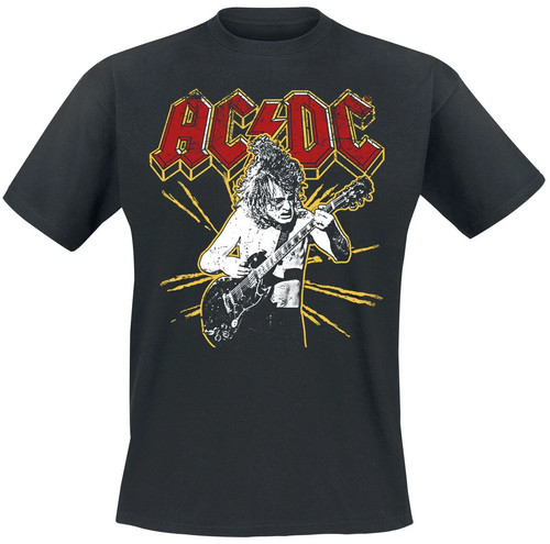 Acdc shirt herren back in - t-shirt,