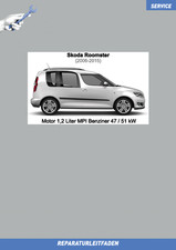 Werkstatthandbuch Skoda Roomster (2006-2015) Reparaturleitfaden Motor 1,2 Lit...
