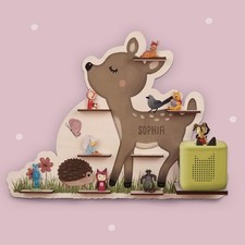 Personalisiertes Regal für Toniebox Tonies Figuren Musikbox Wandregal Stehregal