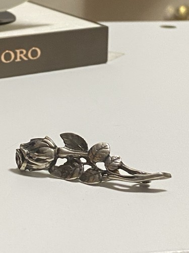 Alte brosche silber - silber, 800