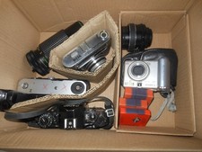 Konvolut an Analoge Fotobedarf -Kamera +Filter +Objektive  + Ersatzteile