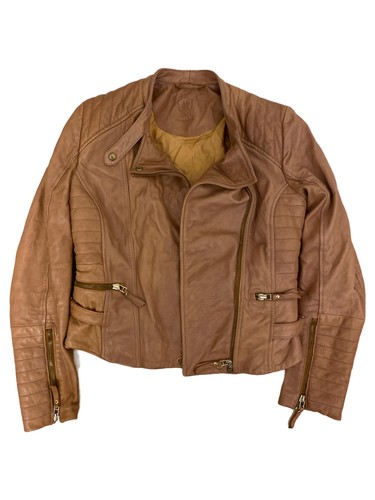Massimo dutti lederjacke damen - lederjacke,