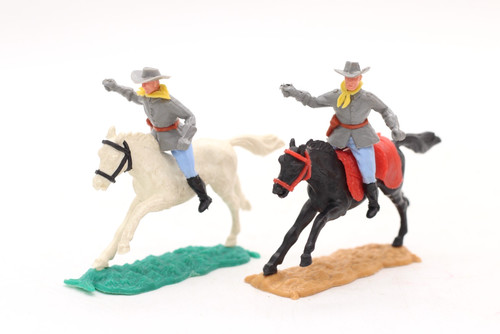 Timpo toys cowboy - 2x,