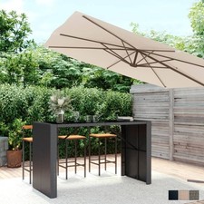 Bartisch mit Glasplatte