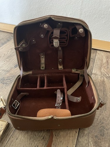 Vintage kamera tasche mit - kamera,