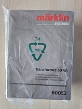 MÄRKLIN 60052 TRAFO 60 VA NEU IM BLISTER. NEU IM BLISTER. ZUG HO