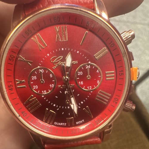 Geneva quarz armbanduhr analog - armbanduhr,