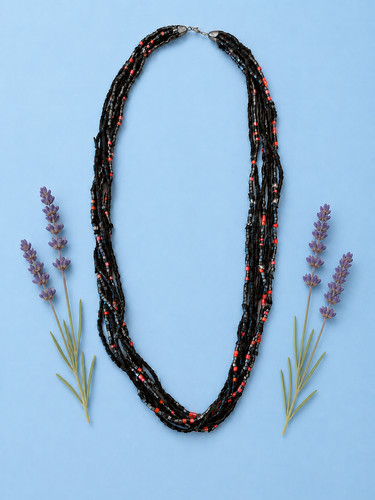 Reihige glasperlenkette - glasperlenkette, –