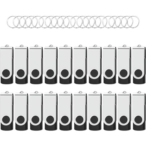 Usb stick schwarz 20er - usb,