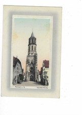 S551 AK Rottweil a. N. Kapellen-Kirche Feldpost gelaufen 1918