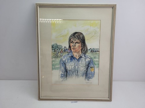 Ddr zeichnung aquarell - ddr,