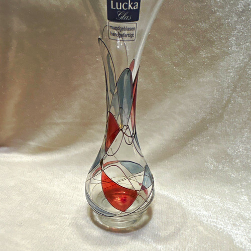 Lucka glas vase - lucka,