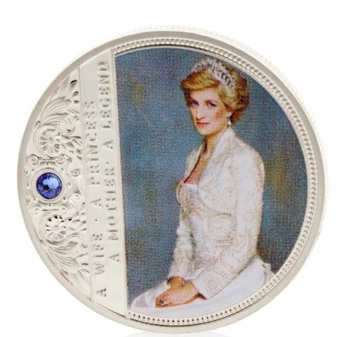 Silbermünze diana princess - silbermünze,
