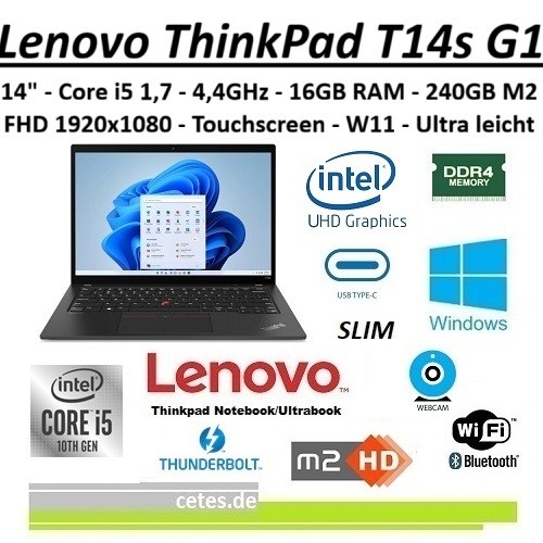 Lenovo thinkpad t14s gen1 - thinkpad,