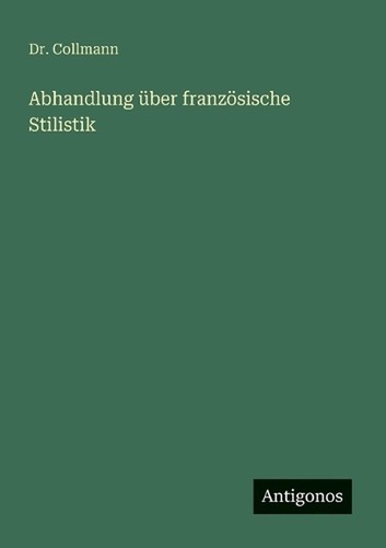 Abhandlung ber franzsische