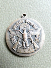 Medaille NSSV Sportschützenverband Fallingborstel 1981, Silber