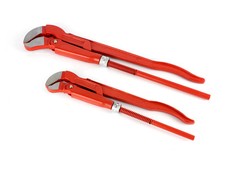 Rohrzangen Set 1" + 1,5" Eckrohrzange Zange Rohrzange Wasserpumpenzange