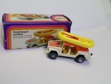 Siku Strandwagen mit Boot , VW 181 , Modellauto , 1:64 , Originalverpackt Karton