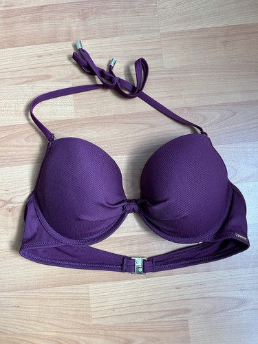 Dunkelrotes bikini oberteil - bikini,