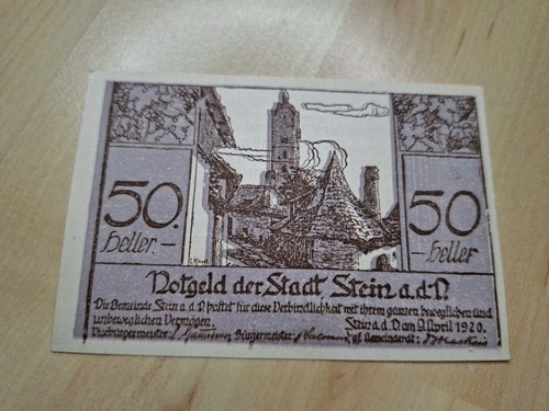 Notgeld stein österreich - stein,