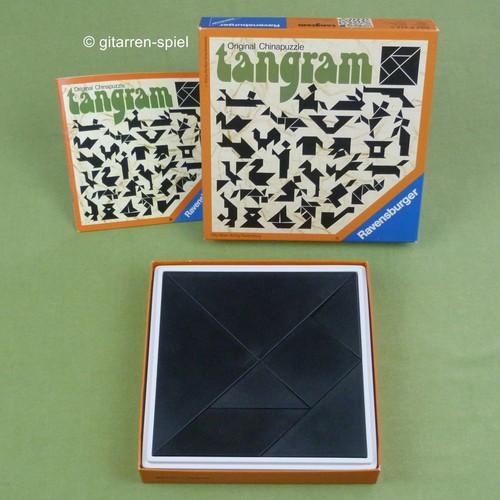Tangram komplett mit heft - tangram,