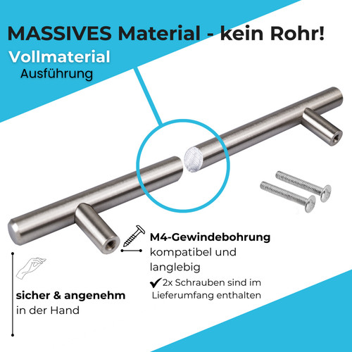 Möbelgriffe edelstahl - möbelgriffe,