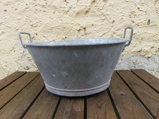 Vintage Zinkwanne Frankreich