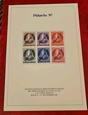 Philatelia 1987 Köln 750