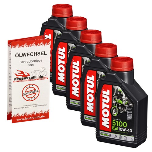 Motul 5100 motoröl 10w40 - 5100,