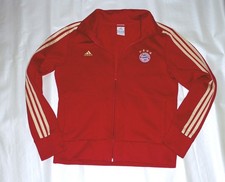 Sweatjacke Adidas Gr M rot FC Bayern Mia san mia