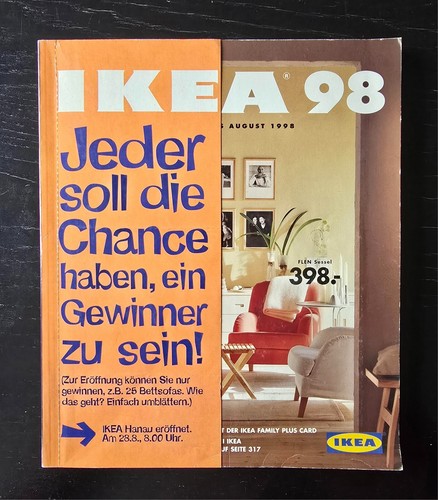 Ikea katalog von 1998 - 1998, 90er