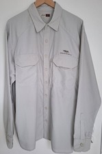 TROPENHEMD Afrika Herren Safarihemd Langarm XL Sand NEU