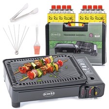 Gasgrill mit Kartuschen und