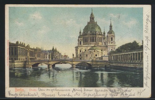 Ansichtskarte berlin dom nach - dom,