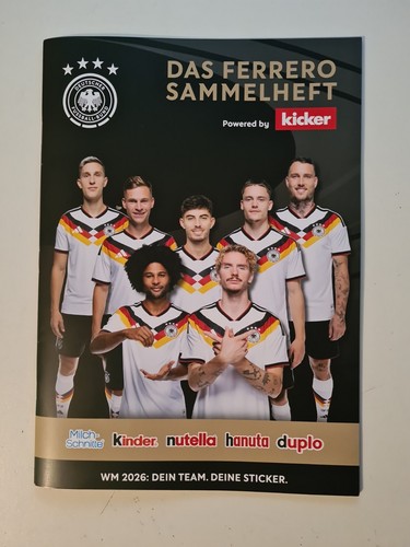Ferrero sammelheft 2026 - ferrero,