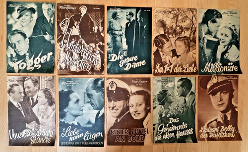 10x heft film kurier - film,