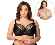 Bügel BH schwarz beige große