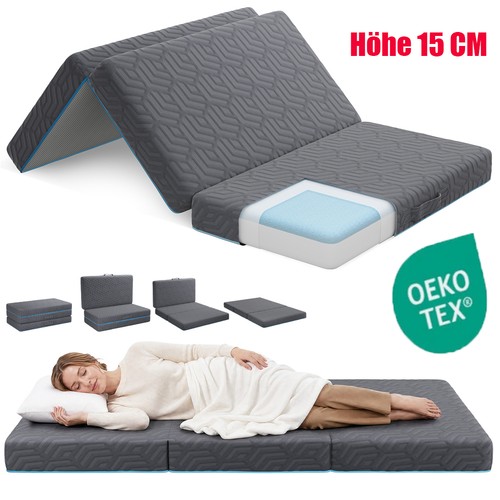 Höhe 15cm klappmatratze - höhe,