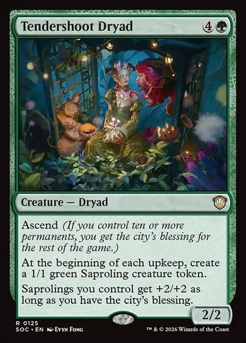 Mtg tendershoot dryad - *mtg:,