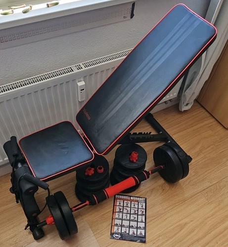 Yoleo verstellbare hantelbank - yoleo,