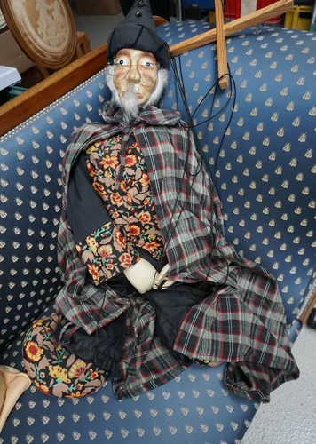 Vintage große marionette - vintage,