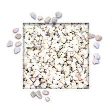 Marmorsplitt Creme Weiss 8/12