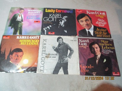 Single vinyl sammlung 6x - 7",