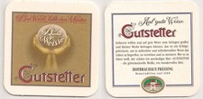 Hofbrauhaus Freising - alter Bierdeckel "Gutstetter Dunkle Weisse"