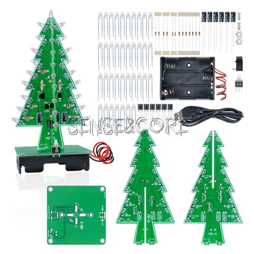 Diy christmas kit flashing - 3d,