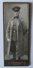 Tolles CDV Foto - Deutscher Offizier in Uniform um 1914/18 - Kaiserreich - 1.WK