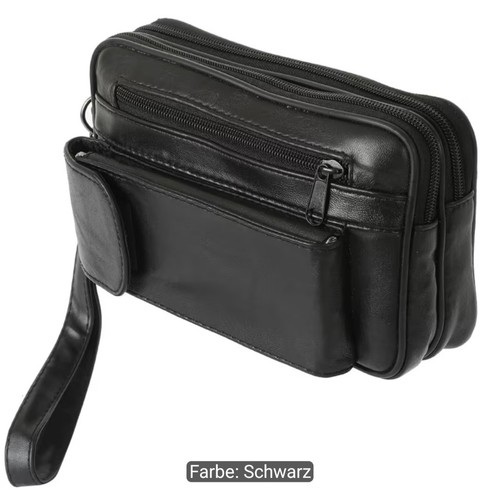 Herren handgelenktasche echt - herren,