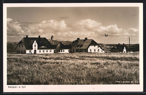 Ansichtskarte kampen sylt - ansichtskarte,