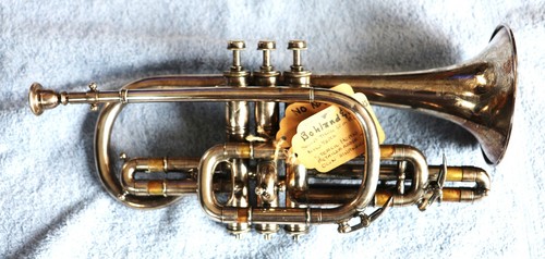 Antique vintage cornet - cornet,